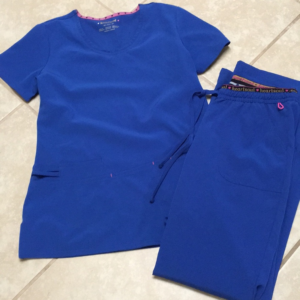 Heart and Soul Scrub Set XS **SOLD**